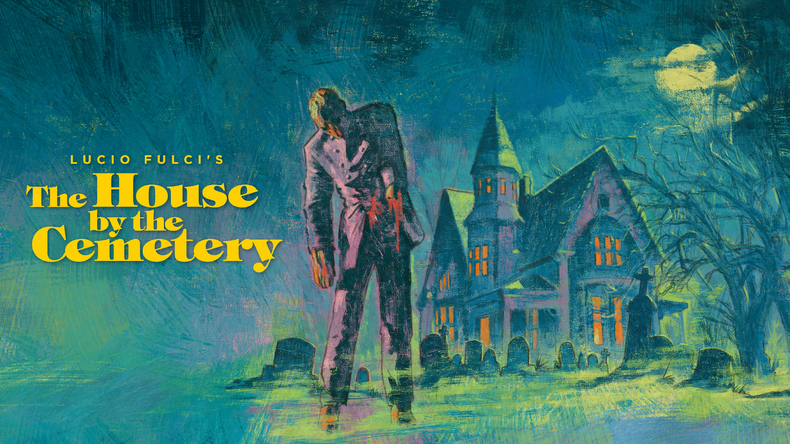Lucio Fulci’s blood-drenched THE HOUSE BY THE CEMETERY in stunning 4K!