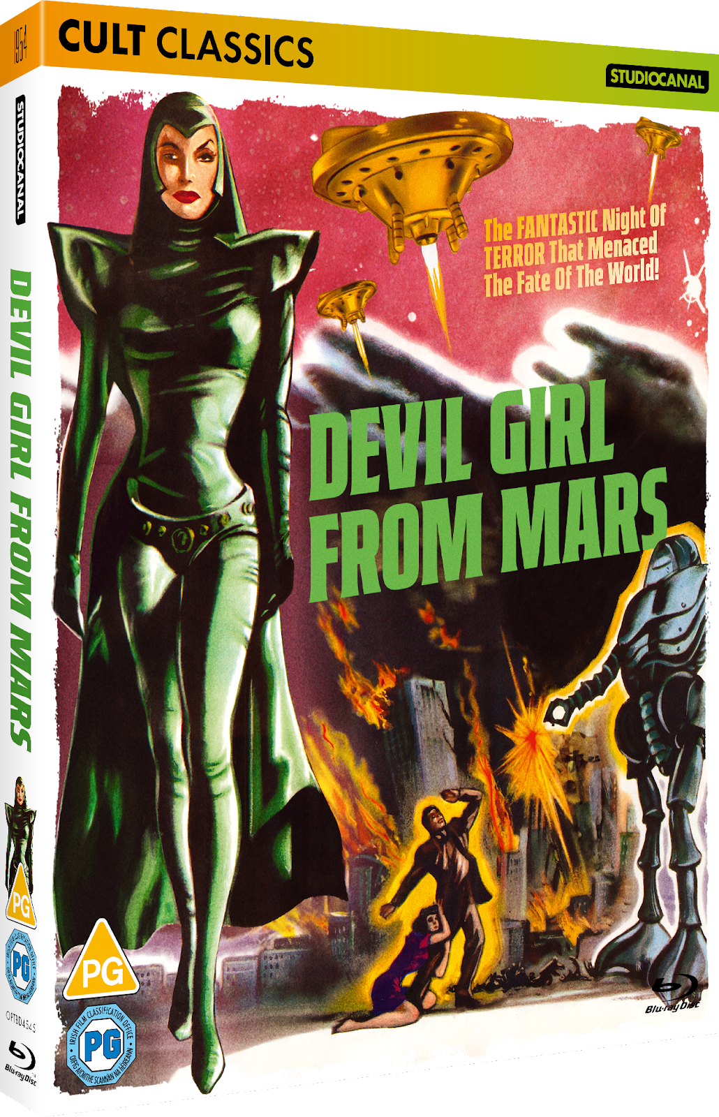 NEW RESTORATION AND BLU-RAY PREMIERE OF THE SCI-FI CLASSIC: DEVIL GIRL FROM MARS (1954)