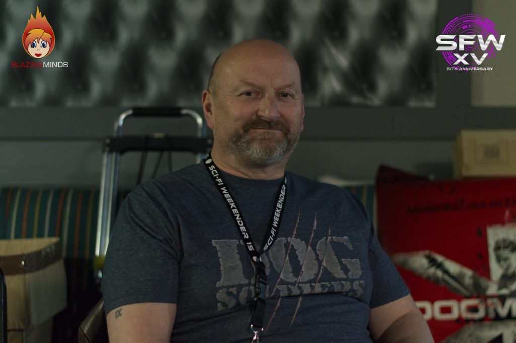 Neil Marshall at SFW XV - Photo Credit (Karen Woodham)
